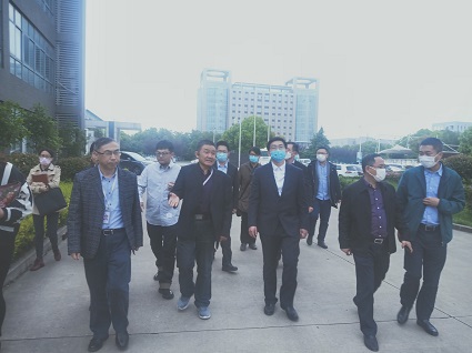 “新基建”，雨花臺區(qū)政府及東南大學領導專家來泰通科技調(diào)研